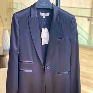 NWT - Maison de Papillion 100% Silk Blazer